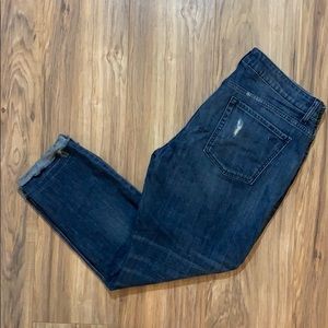 DL1961 Davis Skinny Boyfriend Jean in Ravage